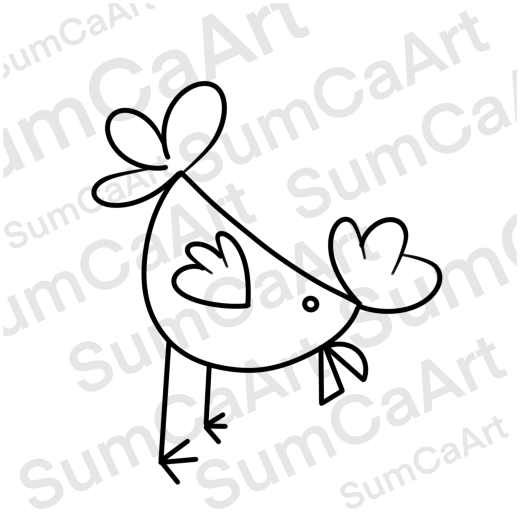 Huhn „Charlotte“