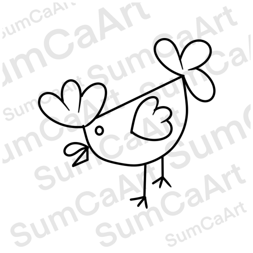 Huhn „Helga“